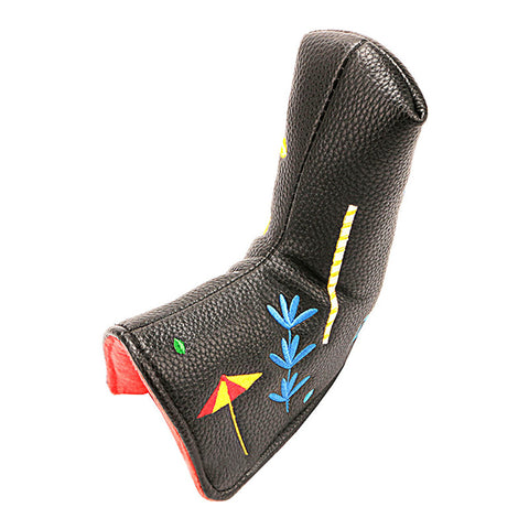 Lesmart Embroidery Cute Drink Cup Magnetic Putter Cover Lesmart Embroidery Cute Drink Cup Magnetic Putter Cover