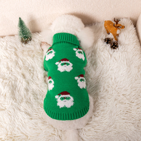 Lesmart Ugly Christmas Sweater for Cats & Dogs Cute Santa Knit Holiday Pet Pullover Lesmart Ugly Christmas Sweater for Cats & Dogs Cute Santa Knit Holiday Pet Pullover