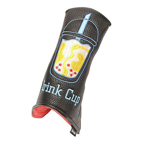 Lesmart Embroidery Cute Drink Cup Magnetic Putter Cover Lesmart Embroidery Cute Drink Cup Magnetic Putter Cover