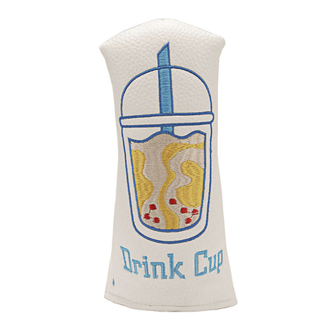 Lesmart Embroidery Cute Drink Cup Magnetic Putter Cover Lesmart Embroidery Cute Drink Cup Magnetic Putter Cover