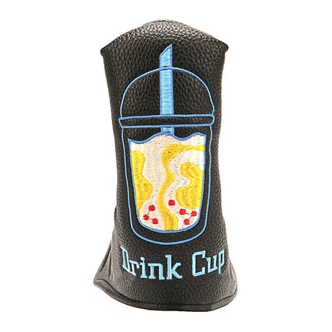Lesmart Embroidery Cute Drink Cup Magnetic Putter Cover Lesmart Embroidery Cute Drink Cup Magnetic Putter Cover