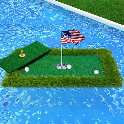 Lesmart Floating Golf Green for Pool (Perfect Golf Gifts) Lesmart Floating Golf Green for Pool (Perfect Golf Gifts)
