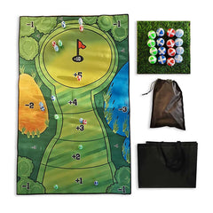 Golf Game Set, Golf Training Aid Equipment, Golf Training Mat