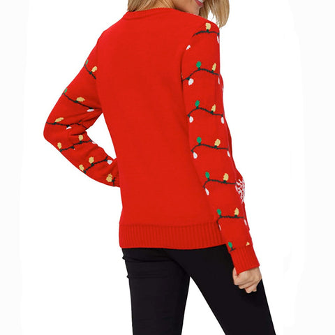 Lesmart Christmas Tree Knit Ugly Christmas Sweater Lesmart Christmas Tree Knit Ugly Christmas Sweater