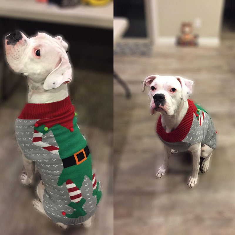 Lesmart Funny Dog Christmas Sweater Lesmart Funny Dog Christmas Sweater