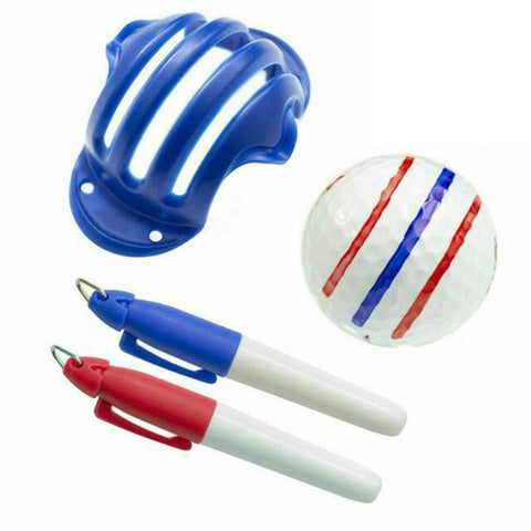 Lesmart Golf Ball Triple Track Line Marker Lesmart Golf Ball Triple Track Line Marker