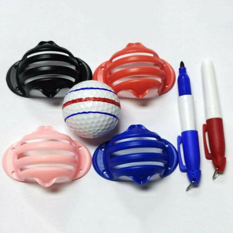 Lesmart Golf Ball Triple Track Line Marker Lesmart Golf Ball Triple Track Line Marker