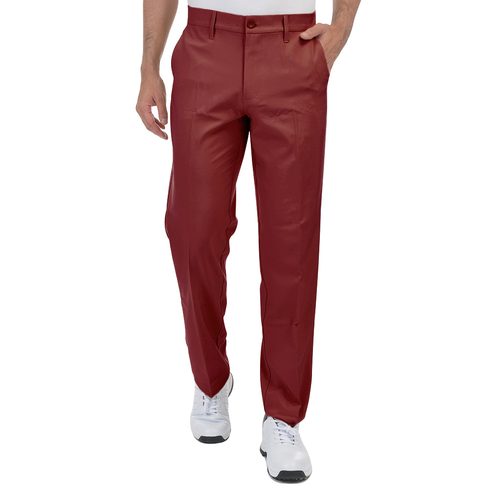Golf Trousers for Men Men's Red Golf Pants Lesmart Stretch Golf Pants