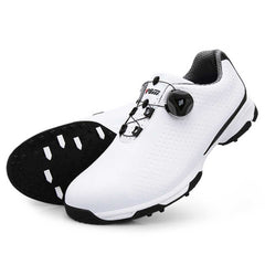 Lesmart Men's Lightweight Golf Sneakers with BOA Lace System