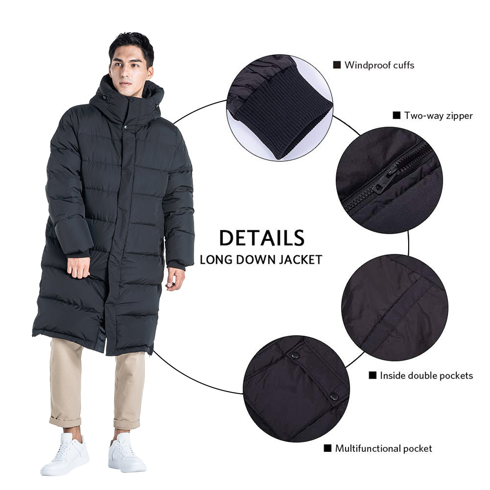 Lesmart Men's Winter Warm Down Coat Lesmart Men's Winter Warm Down Coat
