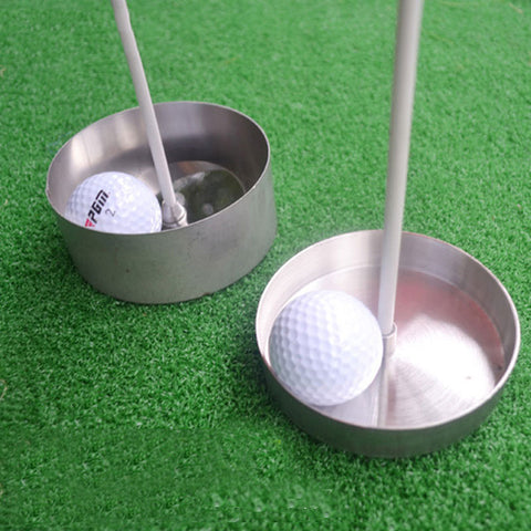 Lesmart Mini Golf Flag and Cups for Putting Green Mat Lesmart Mini Golf Flag and Cups for Putting Green Mat