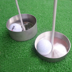 Lesmart Mini Golf Flag and Cups for Putting Green Mat