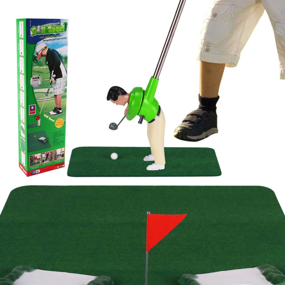  Mini indoor Golf Player Pack, Mini Golf Game for Kids and  Adults, Includes Essential Golf Accessories, Putting Green and Clubs, Mini  Golf Set with 35 Shotmaker Golfer, Mini Golf Course Indoor