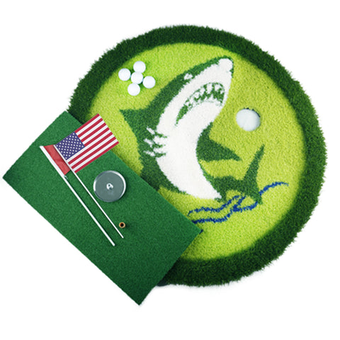 Lesmart Evil Shark Floating Golf Green, Exclusive Golf Gift Lesmart Evil Shark Floating Golf Green, Exclusive Golf Gift
