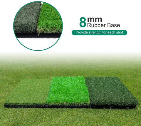 Lesmart Real Feel Tri-Turf Golf Hitting Mat Lesmart Real Feel Tri-Turf Golf Hitting Mat