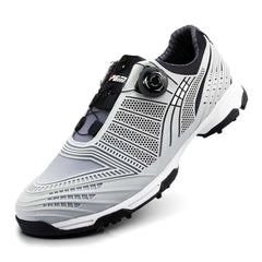 Lesmart Waterproof Spike Men Golf Shoes with BOA Lace System