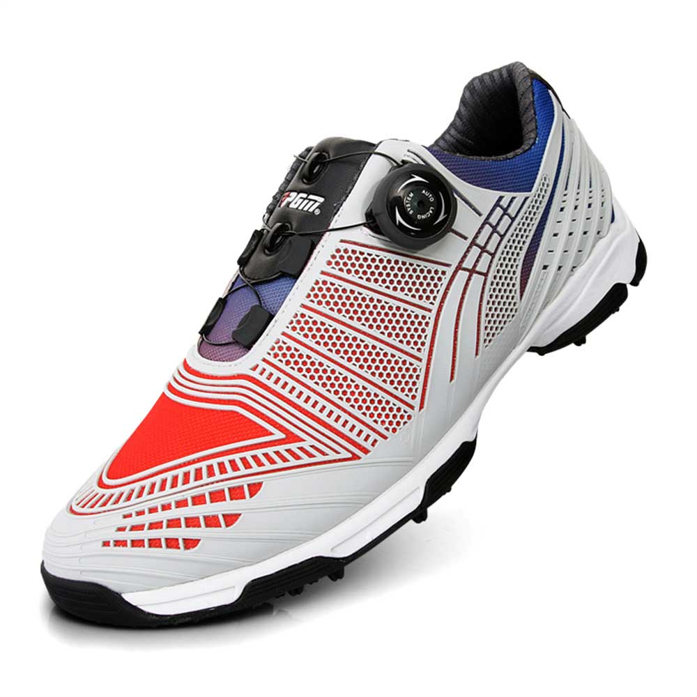 Lesmart Waterproof Spike Men Golf Shoes with BOA Lace System Lesmart Waterproof Spike Men Golf Shoes with BOA Lace System