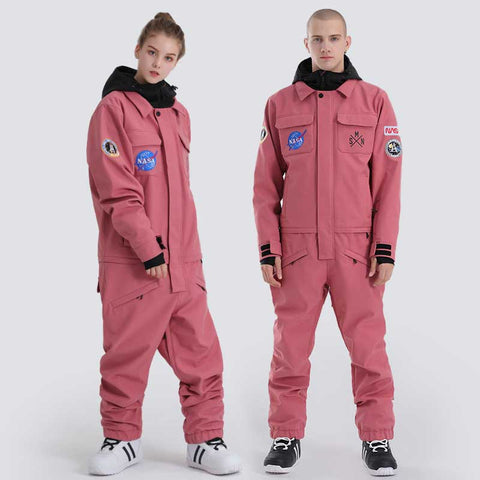 Lesmart Women&Men Insulated Waterproof One Piece Snow Suits Lesmart Women&Men Insulated Waterproof One Piece Snow Suits