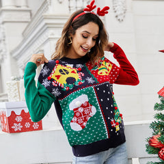 Lesmart Women's Fashion Holidays Ugly Christmas Sweater
