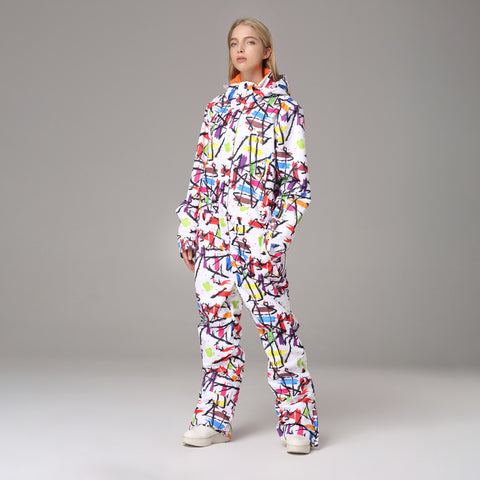 Lesmart Women's Fashion One Piece Ski Suits Lesmart Women's Fashion One Piece Ski Suits