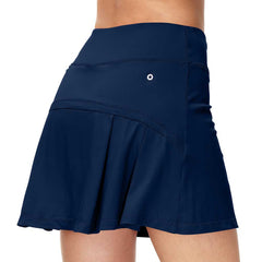 Lesmart Women's High Waisted Pleated Athletic Golf Skirt Dance