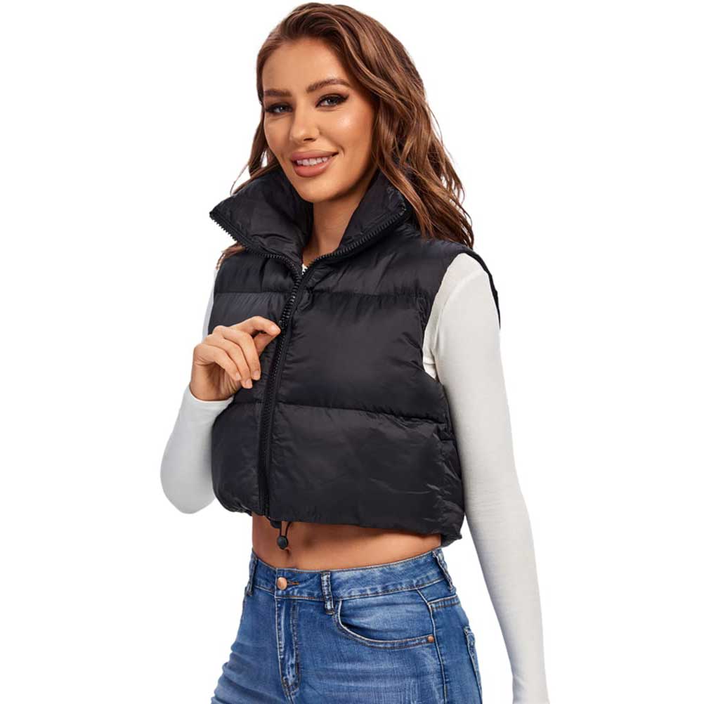 Lesmart Women's Lightweight Padded Puffer Vest1