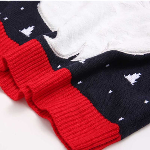 Lesmart Women's Santa Knitted Ugly Christmas Sweaters Lesmart Women's Santa Knitted Ugly Christmas Sweaters