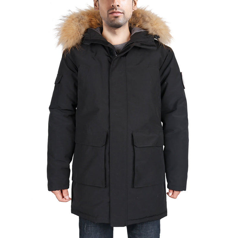 Men's Goose Down Jacket | Goose Down Coats On Sale | Long Goose Down Coat |  Lesmart Cheap Goose Coats