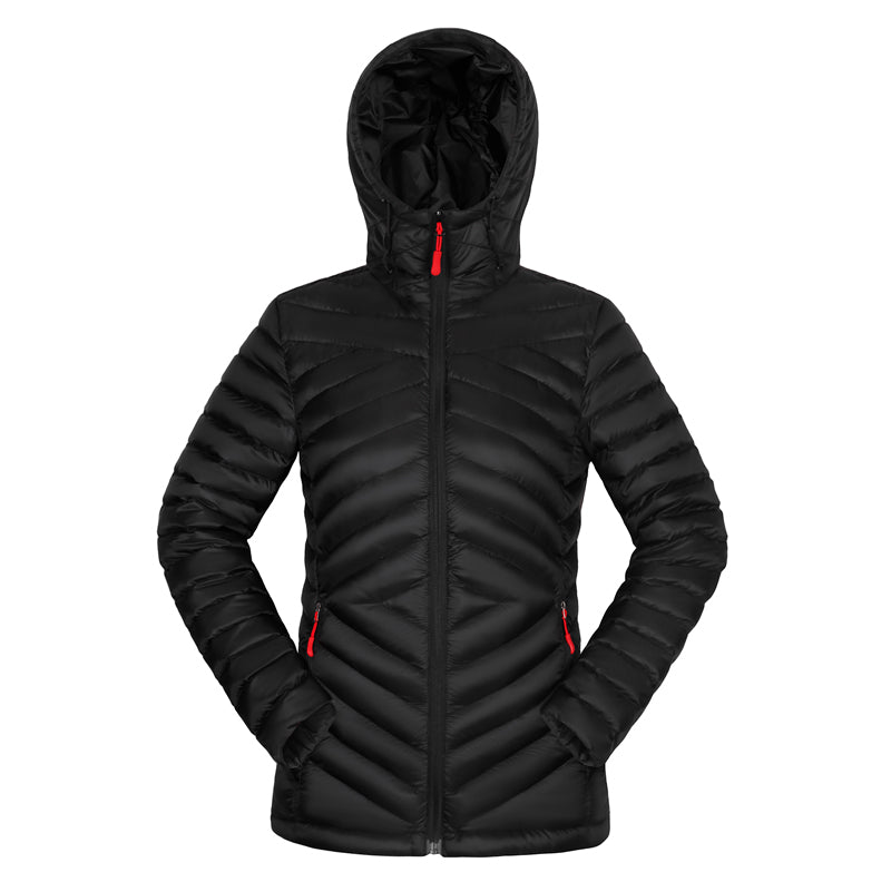 Lesmart Women's Black Packable Down Jacket Black S