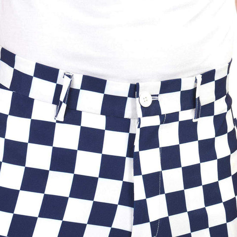 Lesmart Men's Plaid Elastic Golf Trousers Lesmart Men's Plaid Elastic Golf Trousers