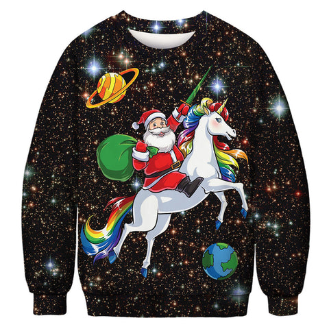 Lesmart Unisex Ugly Christmas Crewneck Sweatshirt Lesmart Unisex Ugly Christmas Crewneck Sweatshirt
