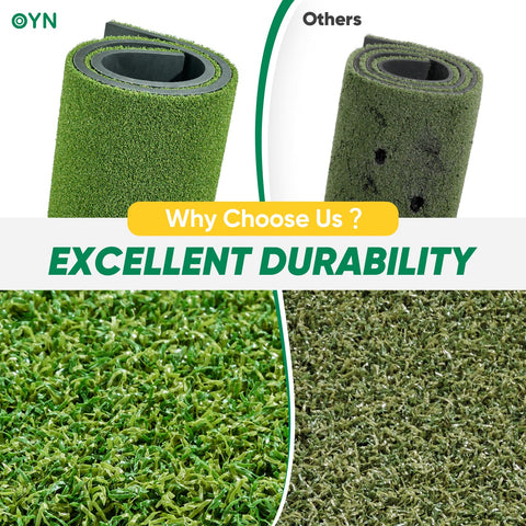 5x4ft Artificial Golf Turf Practice Mat for Outdoor & Indoor Training