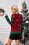 Lesmart Women’s Tree Rex Christmas Sweater – Funny Dinosaur Ugly Xmas Pullover