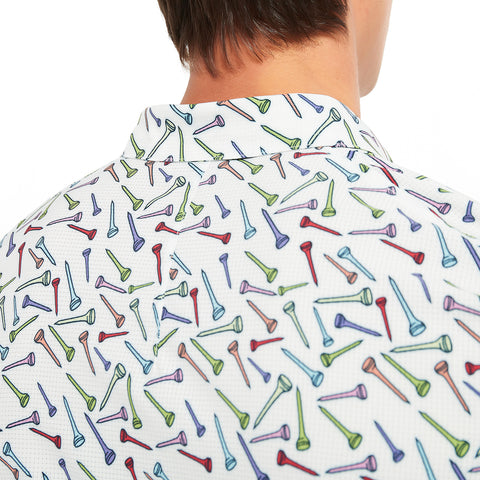 Lesmart Men's Golf Tee Printed Lightweight Golf Shirts