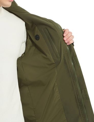 Lesmart Men's Waterproof Jacket with Hood – Warm Outdoor Cargo Coat