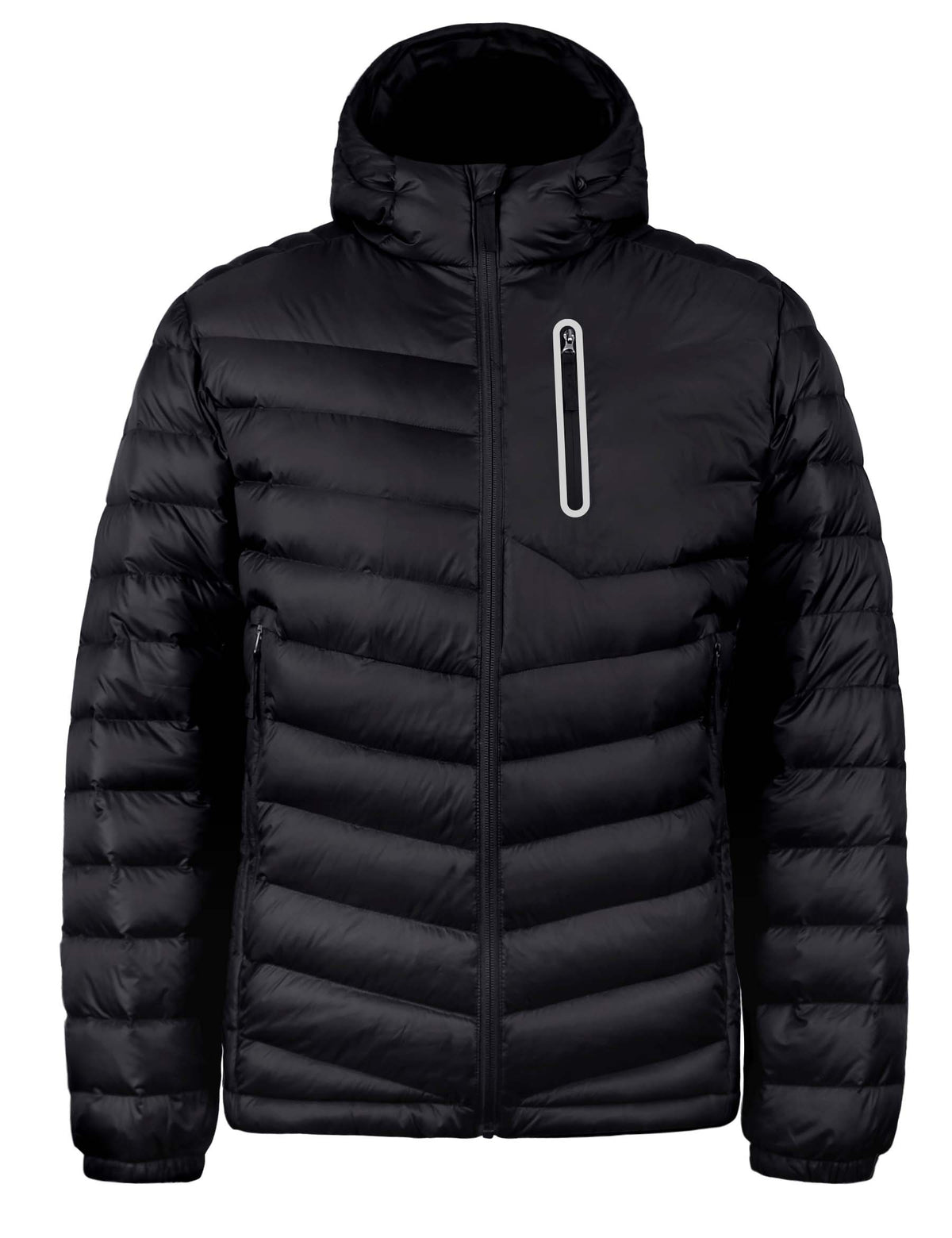 Lesmart Men's Hooded Water-Resistant Puffer Down Jacket