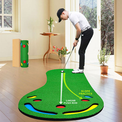 9 FT x 3 FT Indoor Outdoor Portable Golf Practice Training Mat