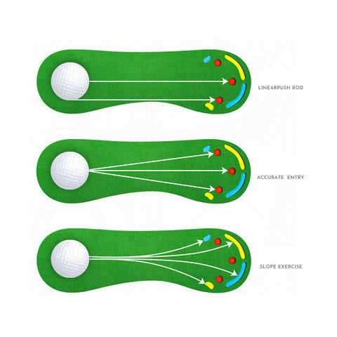 9 FT x 3 FT Indoor Outdoor Portable Golf Practice Training Mat