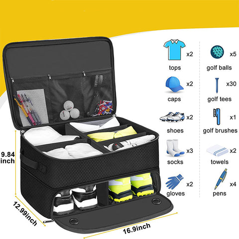 Lesmart 2 Layer Golf Car Trunk Organizer