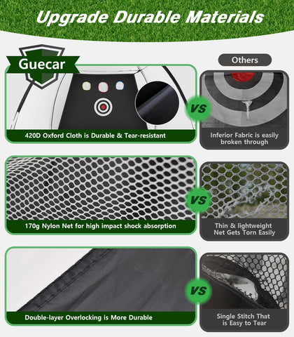 Lesmart 2 in 1 Hitting and Chipping Golf Net