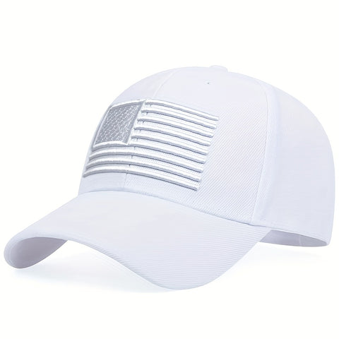 Lesmart Casual Flag Embroidery Golf Baseball Cap