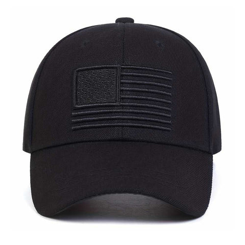 Lesmart Casual Flag Embroidery Golf Baseball Cap