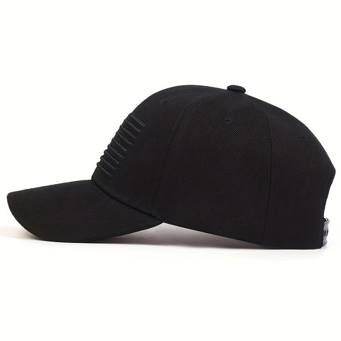 Lesmart Casual Flag Embroidery Golf Baseball Cap