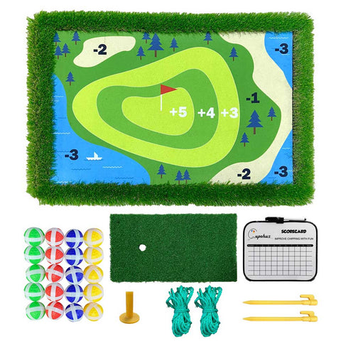 Lesmart Floating Golf Green Game Set for Pool 47" x 35"