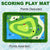 Lesmart Floating Golf Green Game Set for Pool 47" x 35"