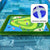 Lesmart Floating Golf Green Game Set for Pool 47" x 35"