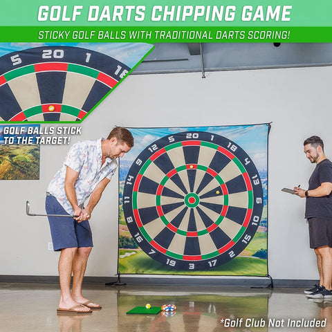 Lesmart Golf Chipping Games with Giant Size Targets with Chipping Mat