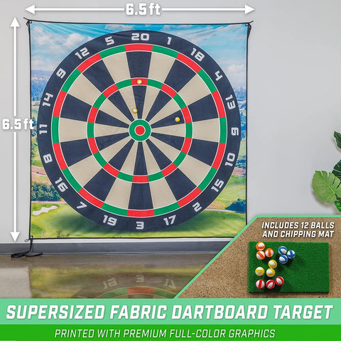 Lesmart Golf Chipping Games with Giant Size Targets with Chipping Mat