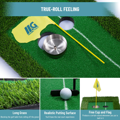 Lesmart Golf Practice Putting Green