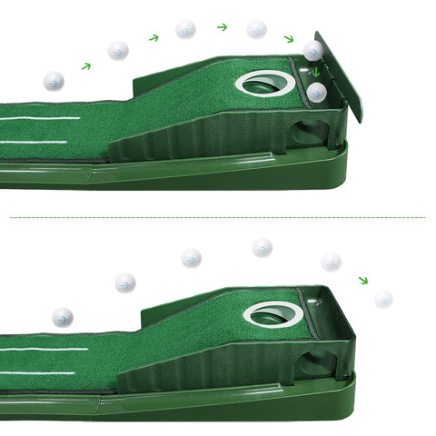 Lesmart Golf Putting Green Indoor Set With Auto Ball Return